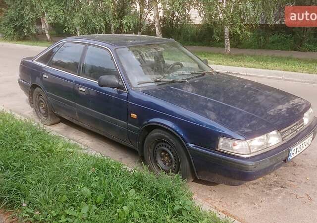 Синий Мазда 626, объемом двигателя 1.99 л и пробегом 564 тыс. км за 1000 $, фото 2 на Automoto.ua