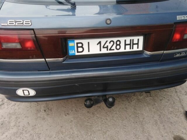 Синій Мазда 626, об'ємом двигуна 2 л та пробігом 26 тис. км за 1700 $, фото 6 на Automoto.ua