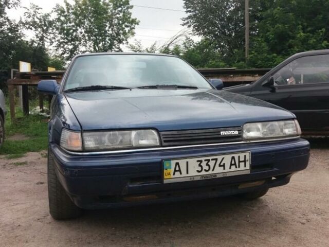 Синий Мазда 626, объемом двигателя 2 л и пробегом 34 тыс. км за 1600 $, фото 7 на Automoto.ua