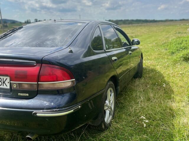 Синий Мазда 626, объемом двигателя 2 л и пробегом 400 тыс. км за 3000 $, фото 3 на Automoto.ua