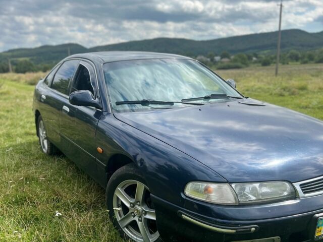 Синий Мазда 626, объемом двигателя 2 л и пробегом 400 тыс. км за 3000 $, фото 4 на Automoto.ua