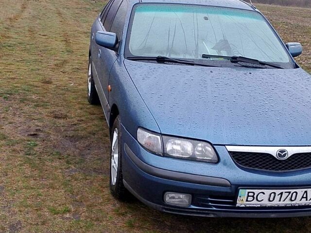 Синий Мазда 626, объемом двигателя 2 л и пробегом 231 тыс. км за 2500 $, фото 1 на Automoto.ua
