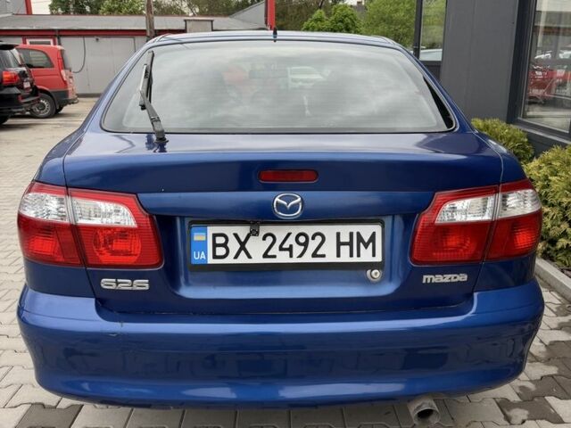 Синий Мазда 626, объемом двигателя 2 л и пробегом 200 тыс. км за 2300 $, фото 3 на Automoto.ua