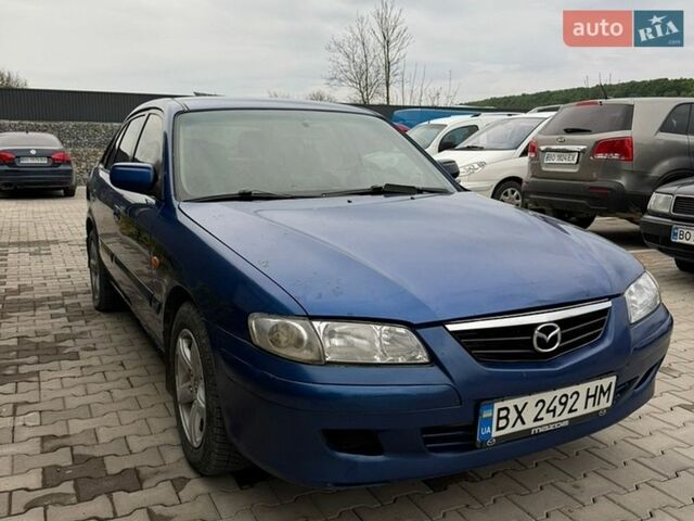 Синий Мазда 626, объемом двигателя 1.99 л и пробегом 200 тыс. км за 2300 $, фото 5 на Automoto.ua