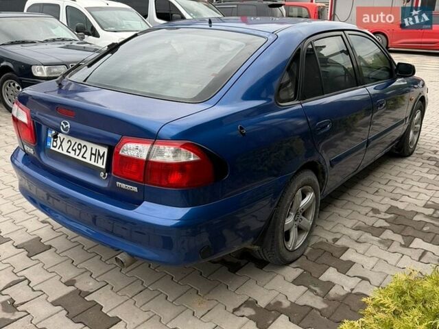 Синий Мазда 626, объемом двигателя 1.99 л и пробегом 200 тыс. км за 2300 $, фото 4 на Automoto.ua