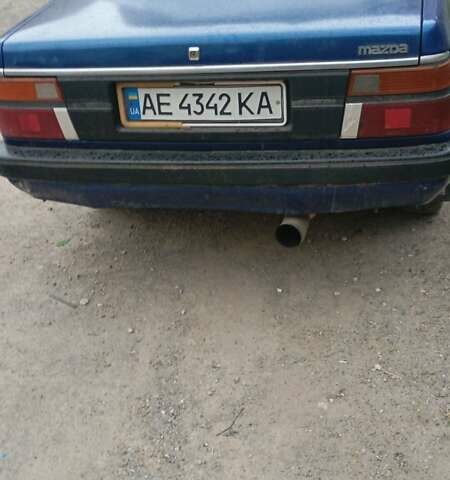 Синий Мазда 626, объемом двигателя 1.59 л и пробегом 100 тыс. км за 800 $, фото 1 на Automoto.ua