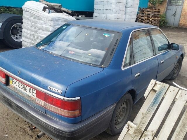 Синій Мазда 626, об'ємом двигуна 2 л та пробігом 100 тис. км за 850 $, фото 2 на Automoto.ua