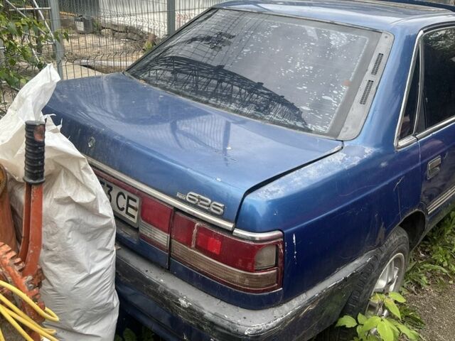 Синий Мазда 626, объемом двигателя 2 л и пробегом 300 тыс. км за 350 $, фото 5 на Automoto.ua