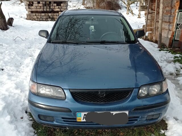 Синий Мазда 626, объемом двигателя 0 л и пробегом 390 тыс. км за 1450 $, фото 1 на Automoto.ua