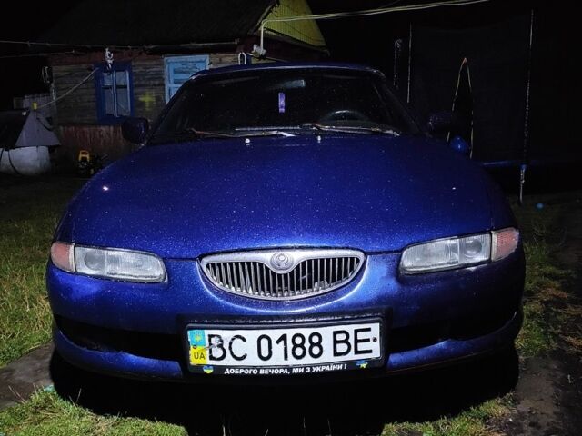 Синий Мазда 626, объемом двигателя 2 л и пробегом 100 тыс. км за 1500 $, фото 3 на Automoto.ua