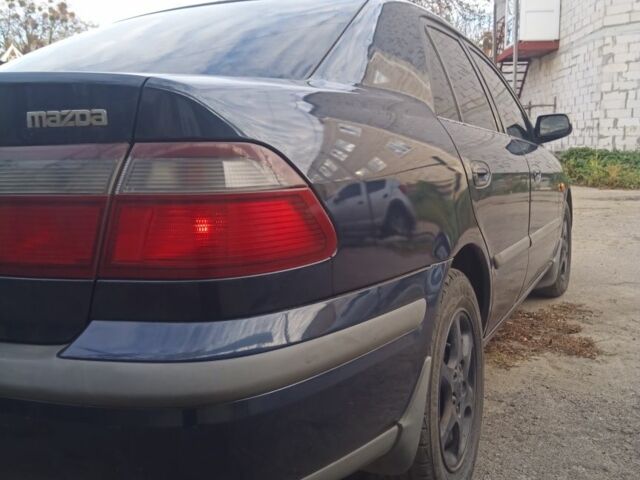 Синий Мазда 626, объемом двигателя 2 л и пробегом 480 тыс. км за 1650 $, фото 3 на Automoto.ua