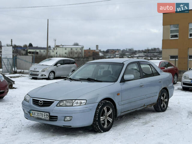 Синий Мазда 626, объемом двигателя 1.99 л и пробегом 360 тыс. км за 1500 $, фото 3 на Automoto.ua