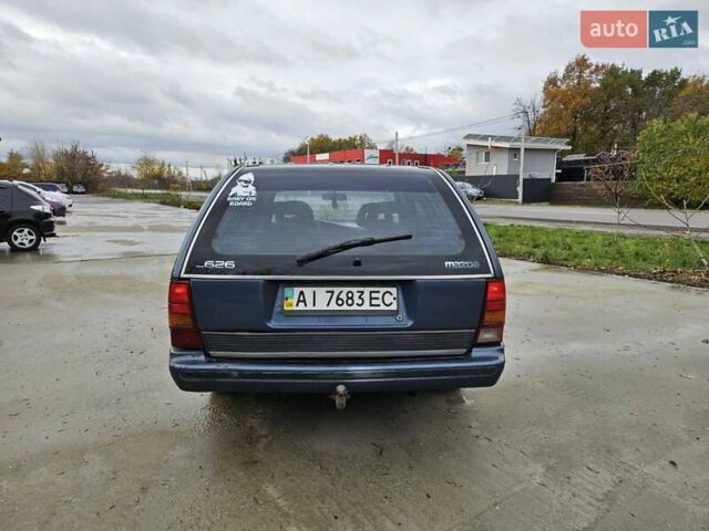 Синий Мазда 626, объемом двигателя 2 л и пробегом 502 тыс. км за 1100 $, фото 7 на Automoto.ua