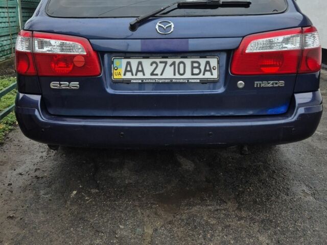 Синий Мазда 626, объемом двигателя 2 л и пробегом 245 тыс. км за 2500 $, фото 3 на Automoto.ua