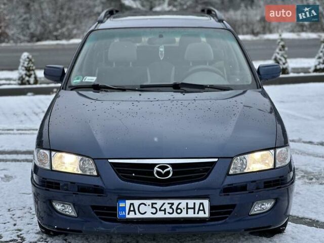 Синій Мазда 626, об'ємом двигуна 2 л та пробігом 294 тис. км за 1999 $, фото 1 на Automoto.ua