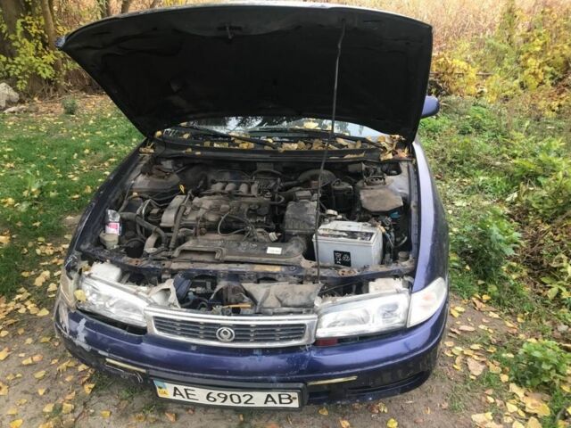 Синій Мазда 626, об'ємом двигуна 1.8 л та пробігом 214 тис. км за 599 $, фото 4 на Automoto.ua