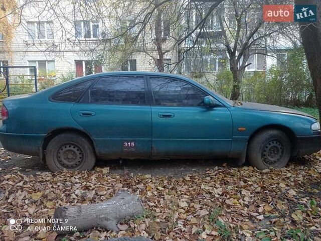 Зеленый Мазда 626, объемом двигателя 1.8 л и пробегом 400 тыс. км за 1200 $, фото 3 на Automoto.ua