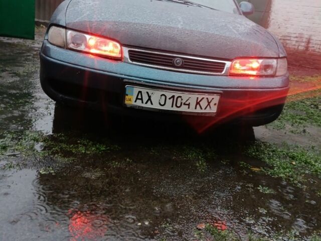 Зеленый Мазда 626, объемом двигателя 2 л и пробегом 350 тыс. км за 1200 $, фото 3 на Automoto.ua