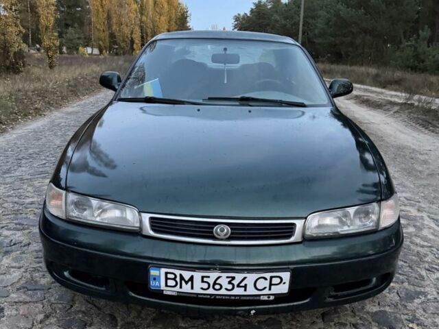 Зеленый Мазда 626, объемом двигателя 2 л и пробегом 265 тыс. км за 2250 $, фото 5 на Automoto.ua