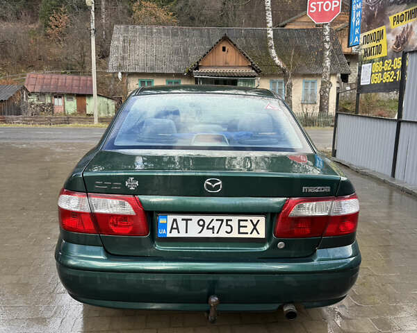 Зеленый Мазда 626, объемом двигателя 2 л и пробегом 356 тыс. км за 2100 $, фото 2 на Automoto.ua