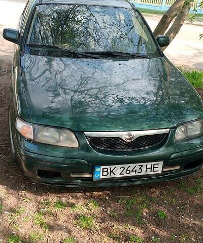 Зелений Мазда 626, об'ємом двигуна 2 л та пробігом 300 тис. км за 1500 $, фото 1 на Automoto.ua