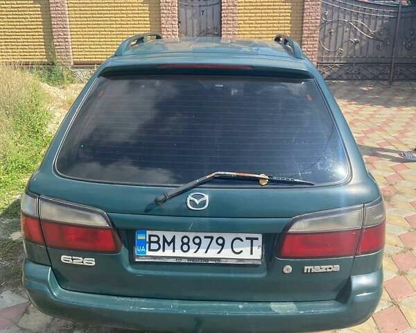 Зеленый Мазда 626, объемом двигателя 2 л и пробегом 400 тыс. км за 2500 $, фото 9 на Automoto.ua