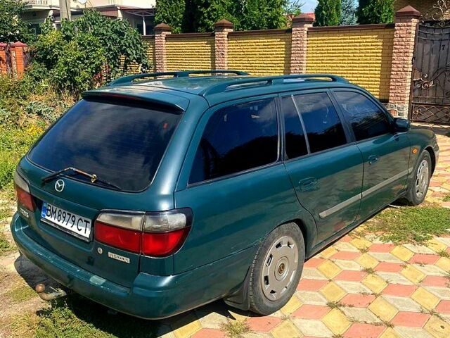 Зеленый Мазда 626, объемом двигателя 2 л и пробегом 400 тыс. км за 2500 $, фото 5 на Automoto.ua