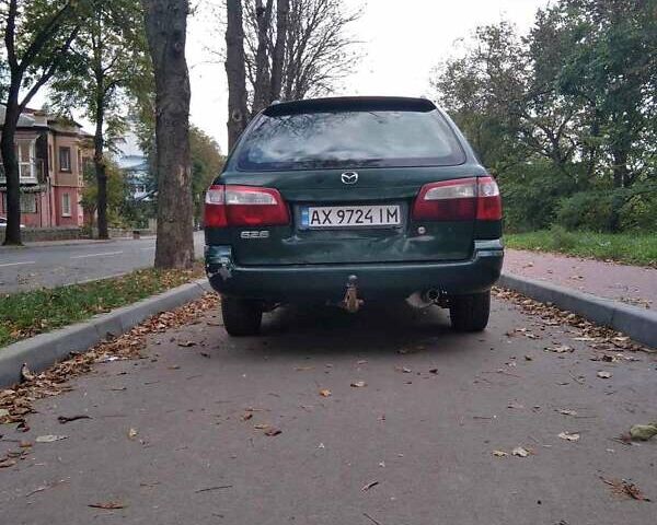 Зеленый Мазда 626, объемом двигателя 1.8 л и пробегом 435 тыс. км за 3500 $, фото 1 на Automoto.ua