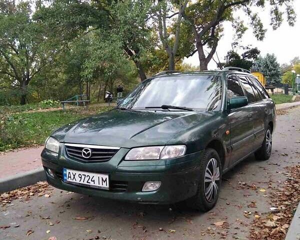 Зеленый Мазда 626, объемом двигателя 1.8 л и пробегом 435 тыс. км за 3500 $, фото 2 на Automoto.ua