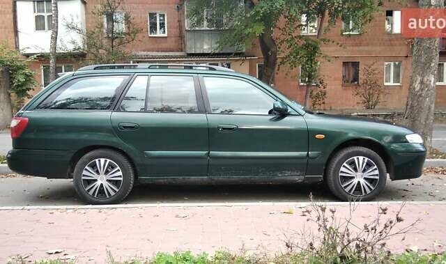 Зеленый Мазда 626, объемом двигателя 1.8 л и пробегом 435 тыс. км за 3500 $, фото 4 на Automoto.ua