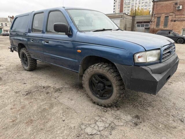 Синий Мазда БТ-50, объемом двигателя 2.5 л и пробегом 168 тыс. км за 3800 $, фото 3 на Automoto.ua