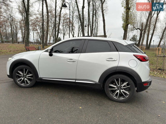 Белый Мазда СХ-3, объемом двигателя 2 л и пробегом 123 тыс. км за 14300 $, фото 1 на Automoto.ua