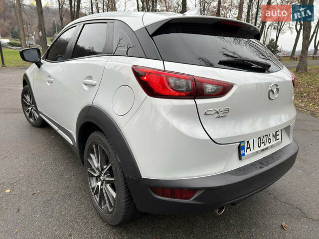 Белый Мазда СХ-3, объемом двигателя 2 л и пробегом 123 тыс. км за 14300 $, фото 2 на Automoto.ua