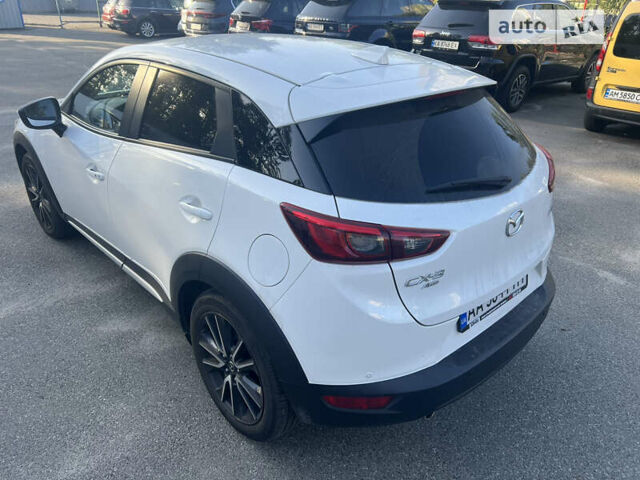 Белый Мазда СХ-3, объемом двигателя 1.5 л и пробегом 72 тыс. км за 23950 $, фото 7 на Automoto.ua