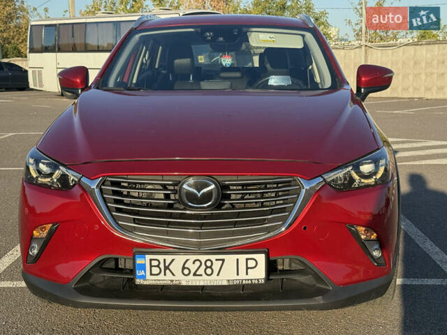 Красный Мазда СХ-3, объемом двигателя 2 л и пробегом 56 тыс. км за 14500 $, фото 1 на Automoto.ua