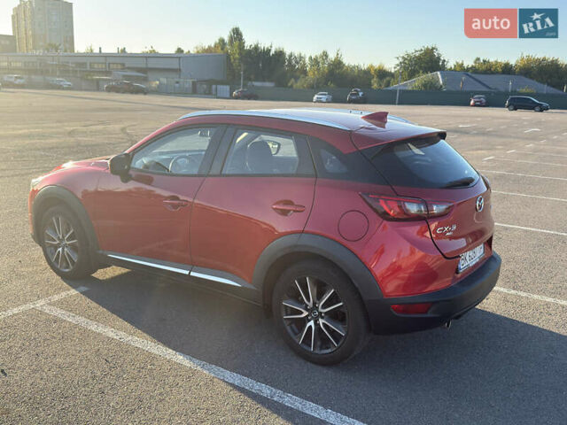 Красный Мазда СХ-3, объемом двигателя 2 л и пробегом 56 тыс. км за 14500 $, фото 2 на Automoto.ua