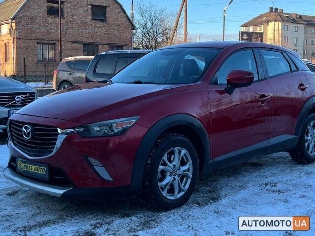 Красный Мазда СХ-3, объемом двигателя 2 л и пробегом 155 тыс. км за 13799 $, фото 2 на Automoto.ua