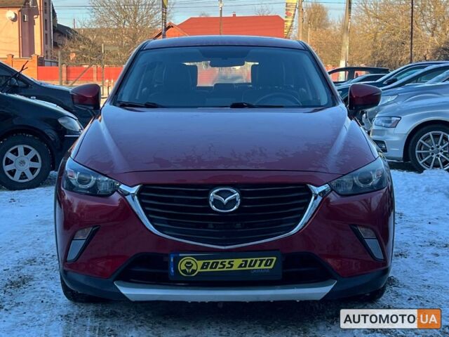 Красный Мазда СХ-3, объемом двигателя 2 л и пробегом 155 тыс. км за 13799 $, фото 1 на Automoto.ua