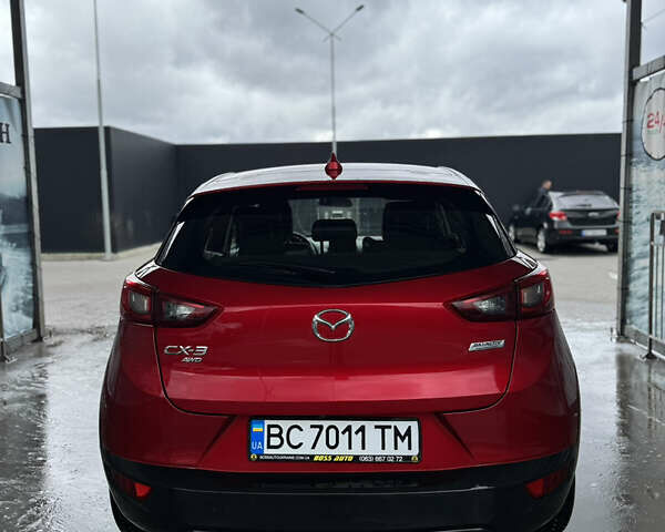 Красный Мазда СХ-3, объемом двигателя 2 л и пробегом 180 тыс. км за 13999 $, фото 2 на Automoto.ua