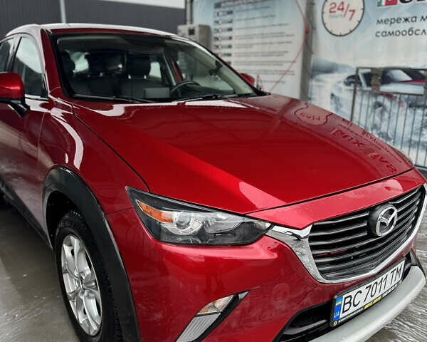 Красный Мазда СХ-3, объемом двигателя 2 л и пробегом 180 тыс. км за 13999 $, фото 3 на Automoto.ua