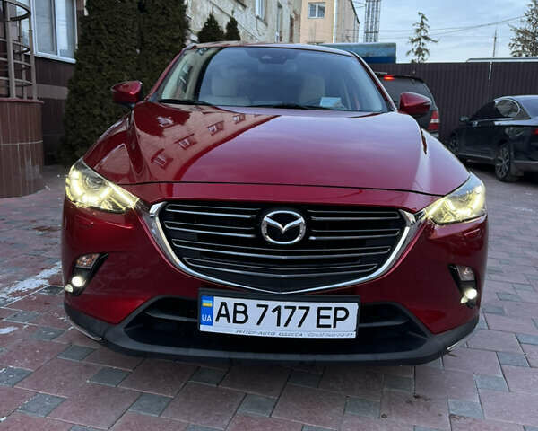 Красный Мазда СХ-3, объемом двигателя 2 л и пробегом 70 тыс. км за 22000 $, фото 1 на Automoto.ua