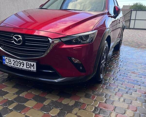Червоний Мазда СХ-3, об'ємом двигуна 2 л та пробігом 30 тис. км за 22000 $, фото 1 на Automoto.ua