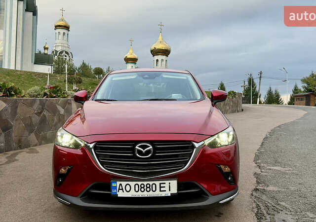 Красный Мазда СХ-3, объемом двигателя 2 л и пробегом 37 тыс. км за 21999 $, фото 10 на Automoto.ua