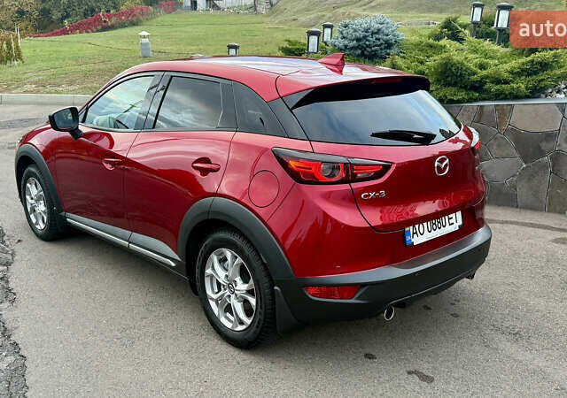 Красный Мазда СХ-3, объемом двигателя 2 л и пробегом 37 тыс. км за 21999 $, фото 13 на Automoto.ua