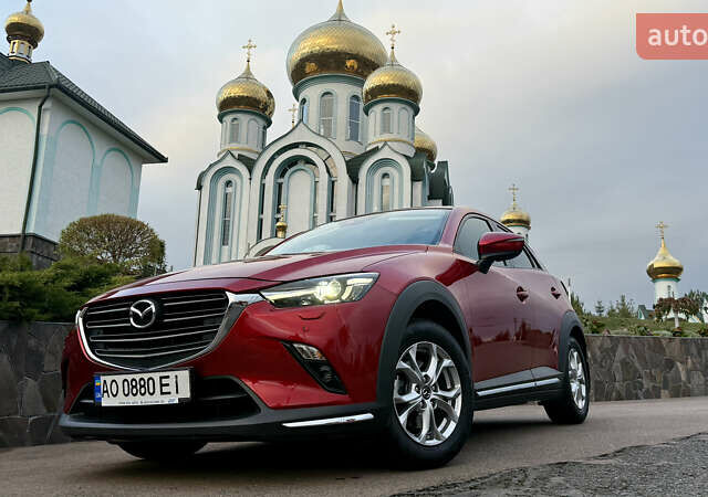Красный Мазда СХ-3, объемом двигателя 2 л и пробегом 37 тыс. км за 21999 $, фото 2 на Automoto.ua