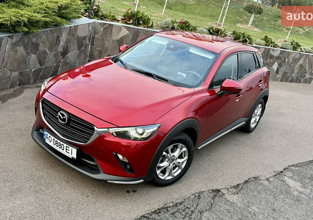 Красный Мазда СХ-3, объемом двигателя 2 л и пробегом 37 тыс. км за 21999 $, фото 3 на Automoto.ua