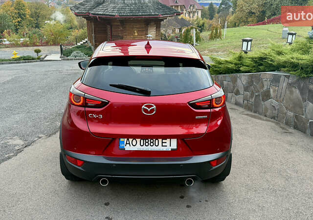 Красный Мазда СХ-3, объемом двигателя 2 л и пробегом 37 тыс. км за 21999 $, фото 5 на Automoto.ua