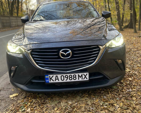 Сірий Мазда СХ-3, об'ємом двигуна 2 л та пробігом 87 тис. км за 13399 $, фото 1 на Automoto.ua
