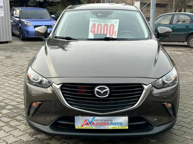 Сірий Мазда СХ-3, об'ємом двигуна 2 л та пробігом 75 тис. км за 15999 $, фото 1 на Automoto.ua