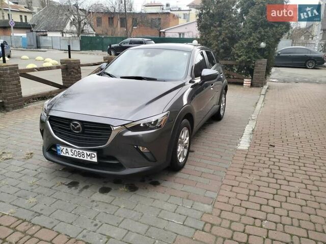 Серый Мазда СХ-3, объемом двигателя 2 л и пробегом 27 тыс. км за 17500 $, фото 2 на Automoto.ua